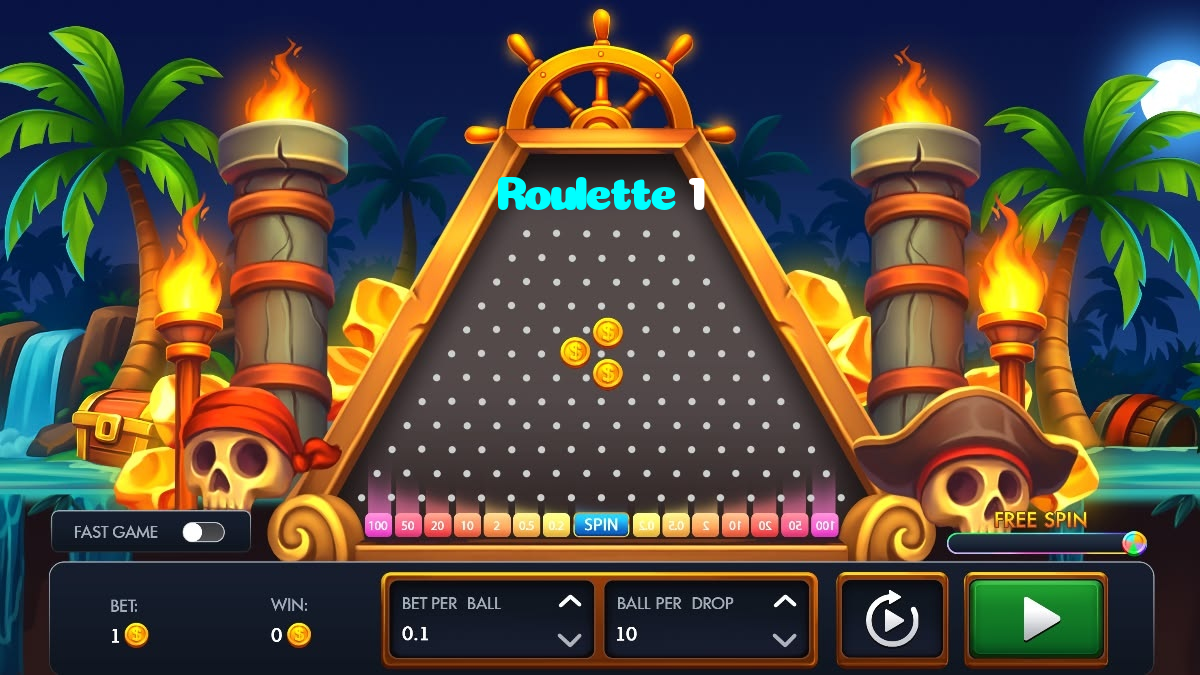 Roulette 1 casino presented on mobile device in Pakistan with slots and live games